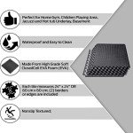 Interlocking Foam Exercise Mats for Home Workouts