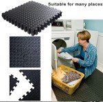 Interlocking Foam Exercise Mats for Home Workouts