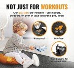 Interlocking Foam Exercise Mats for Home Workouts