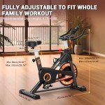 Wenoker Indoor Exercise Bike with LCD Display