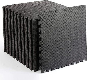 Interlocking Foam Exercise Mats for Home Fitness