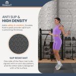 Interlocking Foam Exercise Mats for Home Fitness