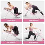 MERACH Adjustable Ab Trainer Machine for Home Gym