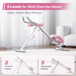 MERACH Adjustable Ab Trainer Machine for Home Gym