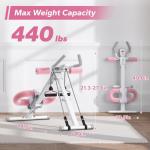 MERACH Adjustable Ab Trainer Machine for Home Gym