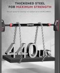 HAPBEAR Adjustable Doorway Pull Up Bar