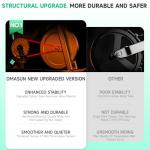 DMASUN Silent Indoor Cycling Bike with LCD Display