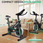 DMASUN Silent Indoor Cycling Bike with LCD Display