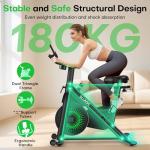 Adjustable Magnetic Resistance Exercise Bike with APP