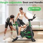 Adjustable Magnetic Resistance Exercise Bike with APP