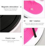 Adjustable Waist Twisting Exercise Disc with Handles