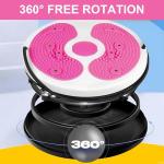 Adjustable Waist Twisting Exercise Disc with Handles