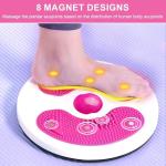 Adjustable Waist Twisting Exercise Disc with Handles