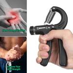 Adjustable Hand Grip Strengthener for Musicians and Athletes