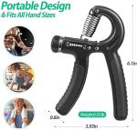 Adjustable Hand Grip Strengthener for Musicians and Athletes