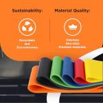 COREZONE 6-Piece Loop Resistance Bands Set