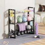Adjustable 3-Tier Dumbbell Rack for Home Gym