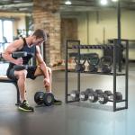 Adjustable 3-Tier Dumbbell Rack for Home Gym