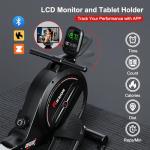 RIKSION Foldable Magnetic Rowing Machine for Home Gym