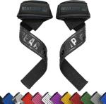 BEAR GRIP Heavy-Duty Lifting Straps with Gel Grip
