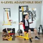 Soozier Chest Fly and Press Machine for Home Gym