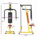 Soozier Chest Fly and Press Machine for Home Gym