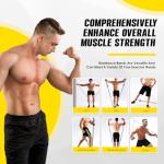 Vexloria Stackable Resistance Bands Set with Handles