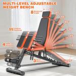 Fostoy Multi-Functional 1000LB Weight Bench