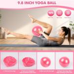 Pilates Ring Set with Resistance Bands and Ball