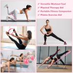 Pilates Ring Set with Resistance Bands and Ball