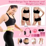 Pilates Ring Set with Resistance Bands and Ball