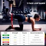 Vexloria 5-Level Resistance Bands Set with Case