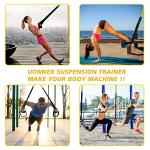 UONNER Suspension Trainer - Home Gym Straps