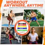 STRAVYA Mini Loop Resistance Bands Set of 5