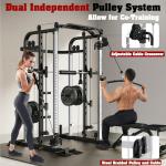 JX FITNESS Smith Machine with Lat Pull Down