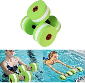 ZZM Foam Water Aerobics Dumbbells for Swimming Training