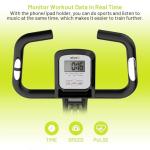 ATIVAFIT 3-in-1 Foldable Exercise Bike with Resistance Bands