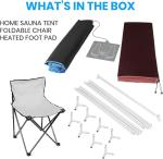 Infrared Home Spa | Portable Sauna | Heating Foot Pad