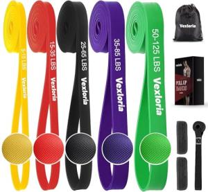 Vexloria 5-Level Resistance Bands Set for All