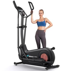 MERACH Self-Generating Long Stride Elliptical Trainer
