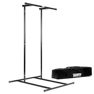 Portable Gravity Fitness Pull-Up Bar and Dip Station