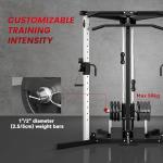 SPORTNOW Multifunctional Home Gym Machine with Pulley System