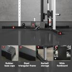 SPORTNOW Multifunctional Home Gym Machine with Pulley System