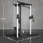 SPORTNOW Multifunctional Home Gym Machine with Pulley System