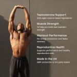 Testosterone Support for Men with Ashwagandha & Zinc