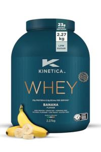 Kinetica Banana Whey Protein Powder - 2.27Kg