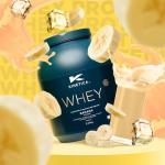 Kinetica Banana Whey Protein Powder - 2.27Kg