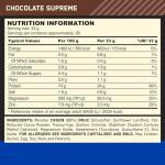 Chocolate Supreme Casein Protein Powder - 28 Servings