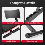 PASYOU Leg Extension and Press Machine for Home Gym