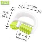 Cellulite Massager for Muscle Relief - Green/White